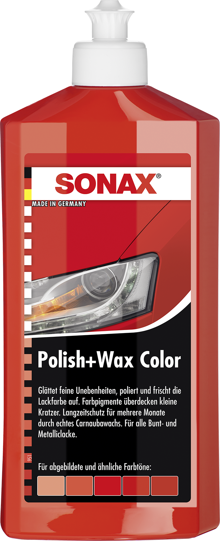 Sonax Polish & Wax Rood