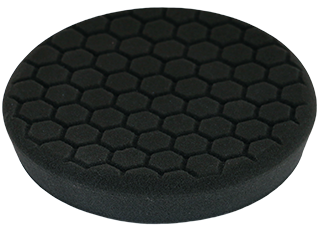 Kovax Zwarte hexagon foam pad – zacht Ø190 mm & Ø100 mm